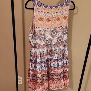 Love Kyla Multicolor Patterned Dress